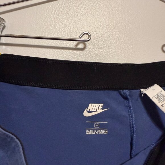 Nike Womens Navy Blue Sweatpants 3X Cotton Blend Athletic Casual Wear - Picture 5 of 6
